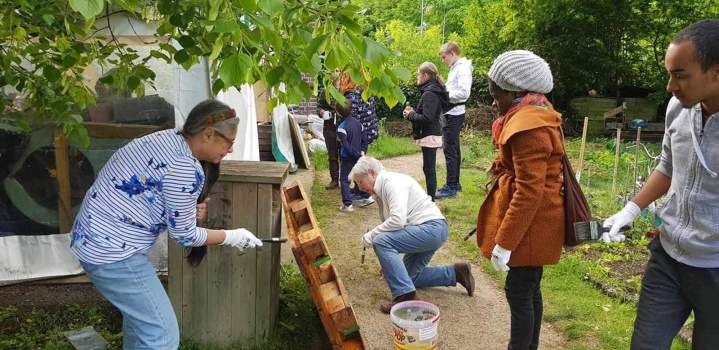 Atelier réalisation palettes Sarcelles
